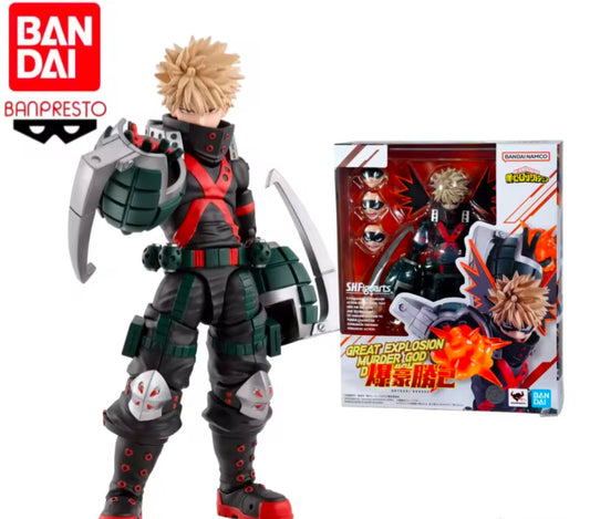 MY HERO ACADEMY - Bakugo Katsuki / Izuku Midoriya / Shoto Todoroki - Figura Coleccionable