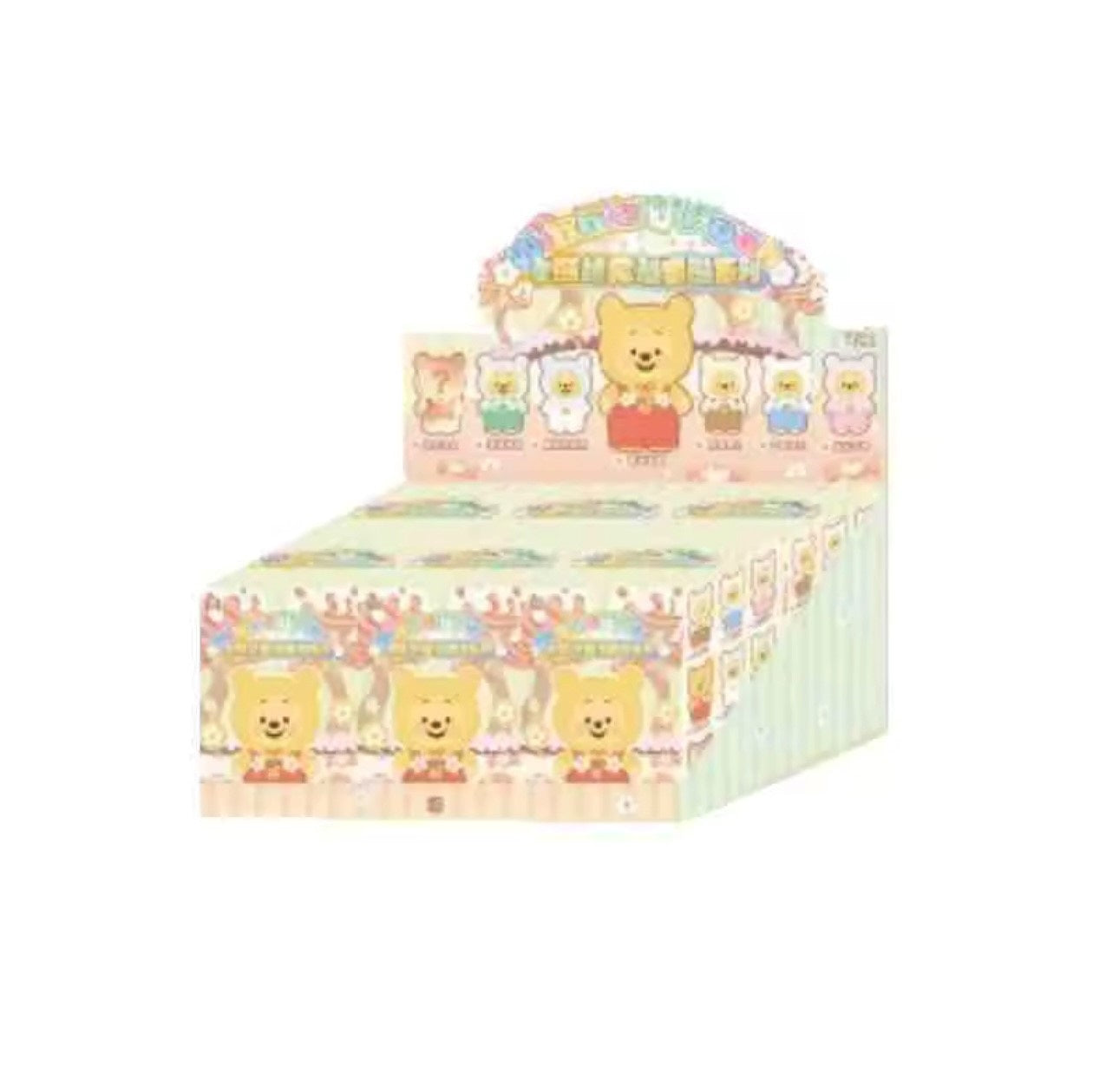 WINNIE THE POOH Serie - Colgante de Peluche / Caja Misteriosa