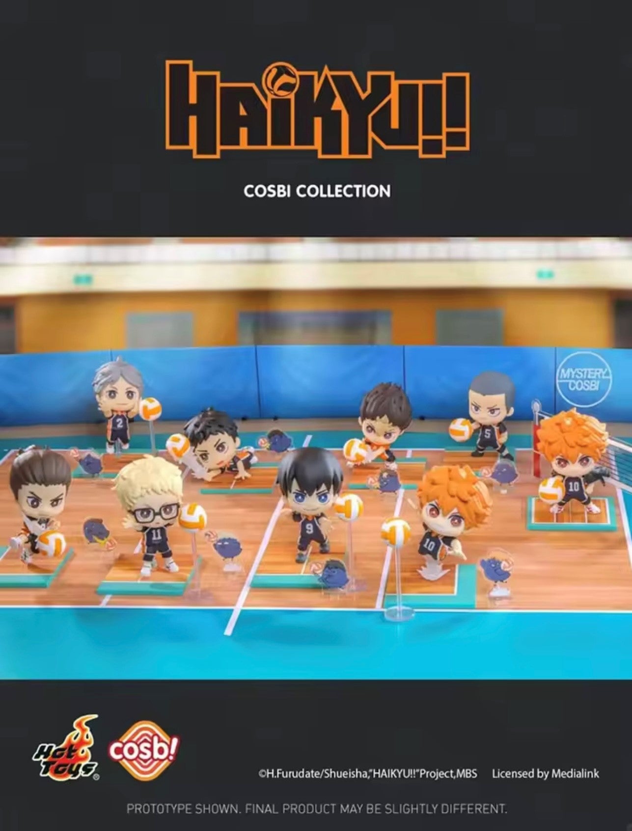 HAIKYU!! Cosbi Collection - Figura Coleccionable / Caja Misteriosa (PEDIDO)