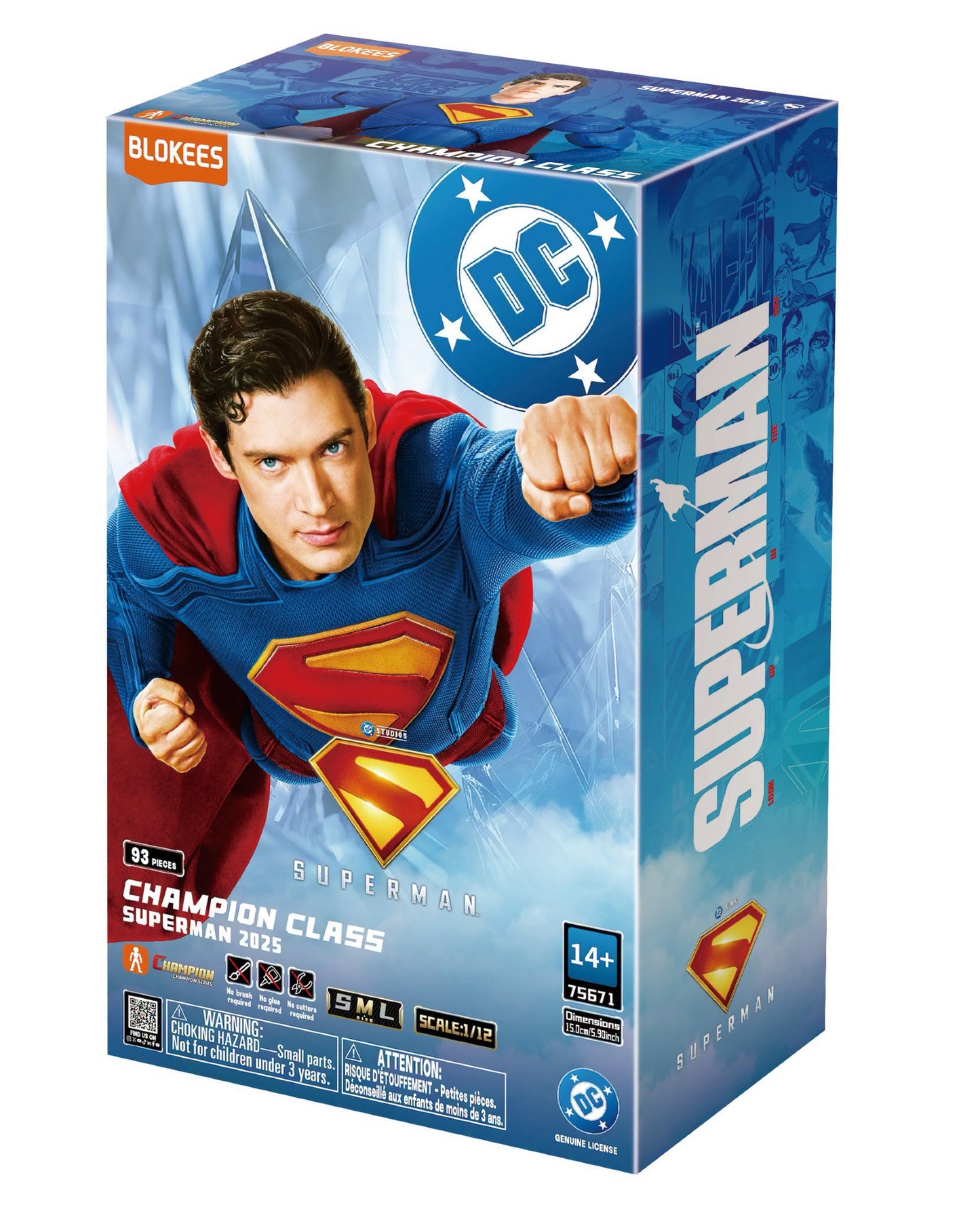 DC Champion Class 01 Superman 2025 - Blokees