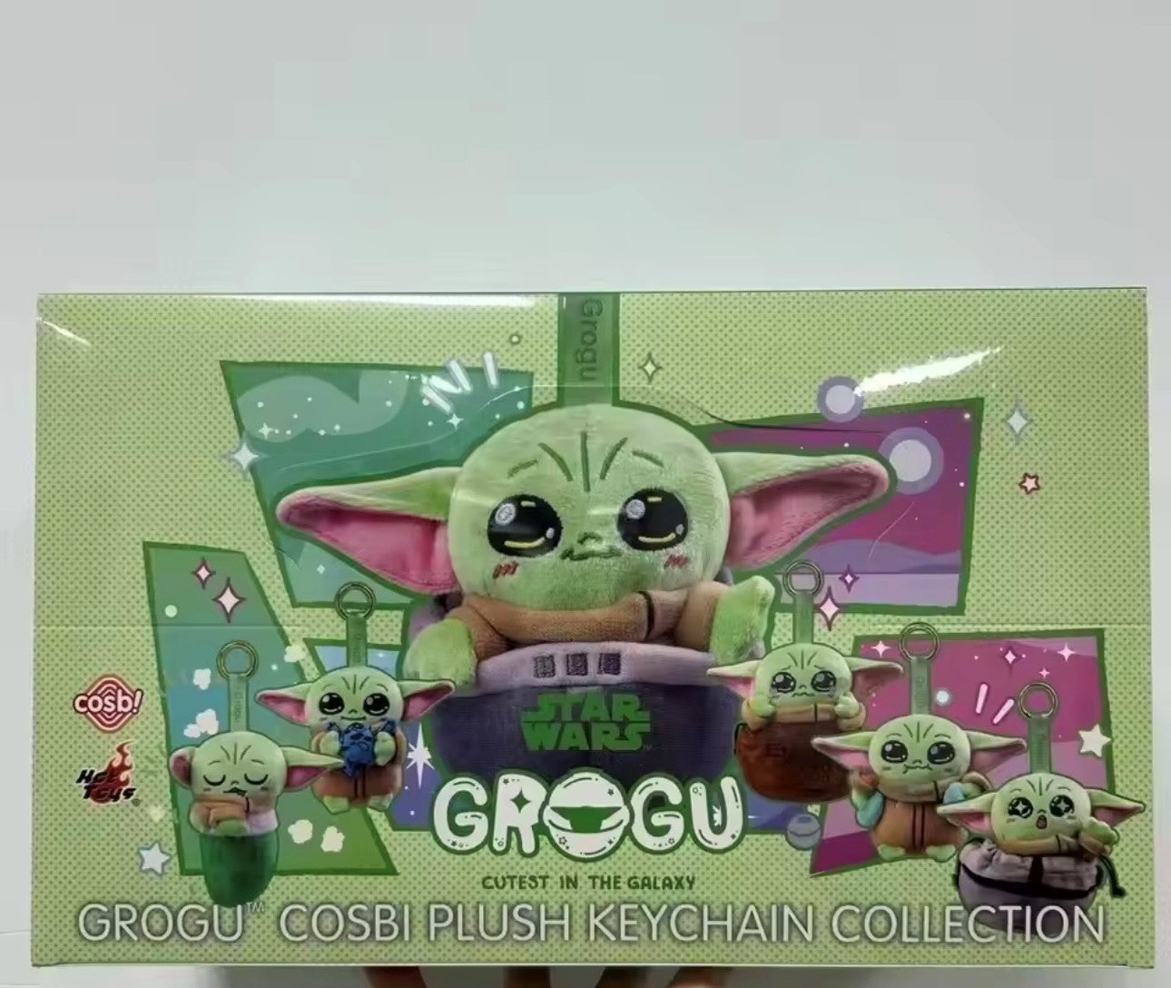 GROGU - Cosbi Plush Keychain - Star Wars - Colgante de Peluche / Caja Misteriosa