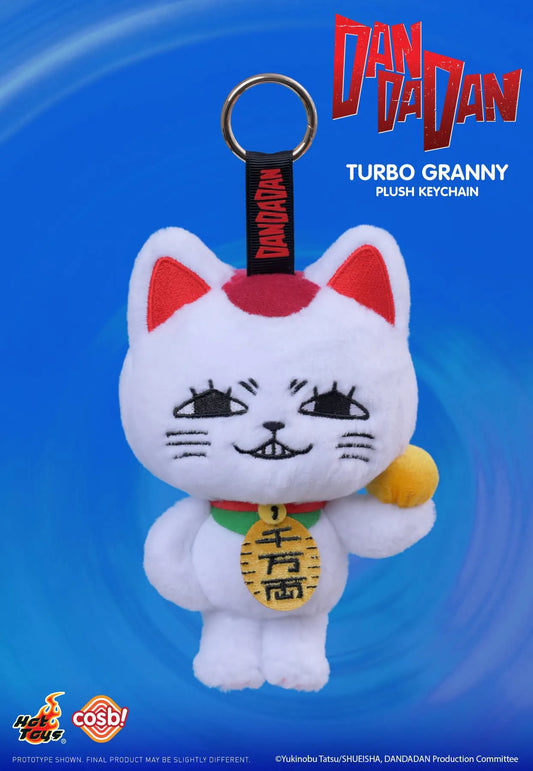 HOT TOYS TURBO GRANNY - Dan Da Dan - Cosbi Plush Keychain Collection - Colgante de Peluche / Caja Misteriosa (resurtido)