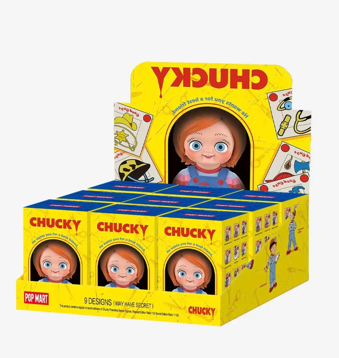 CHUCKY - Franchise Serie - Figura Coleccionable / Caja Misteriosa