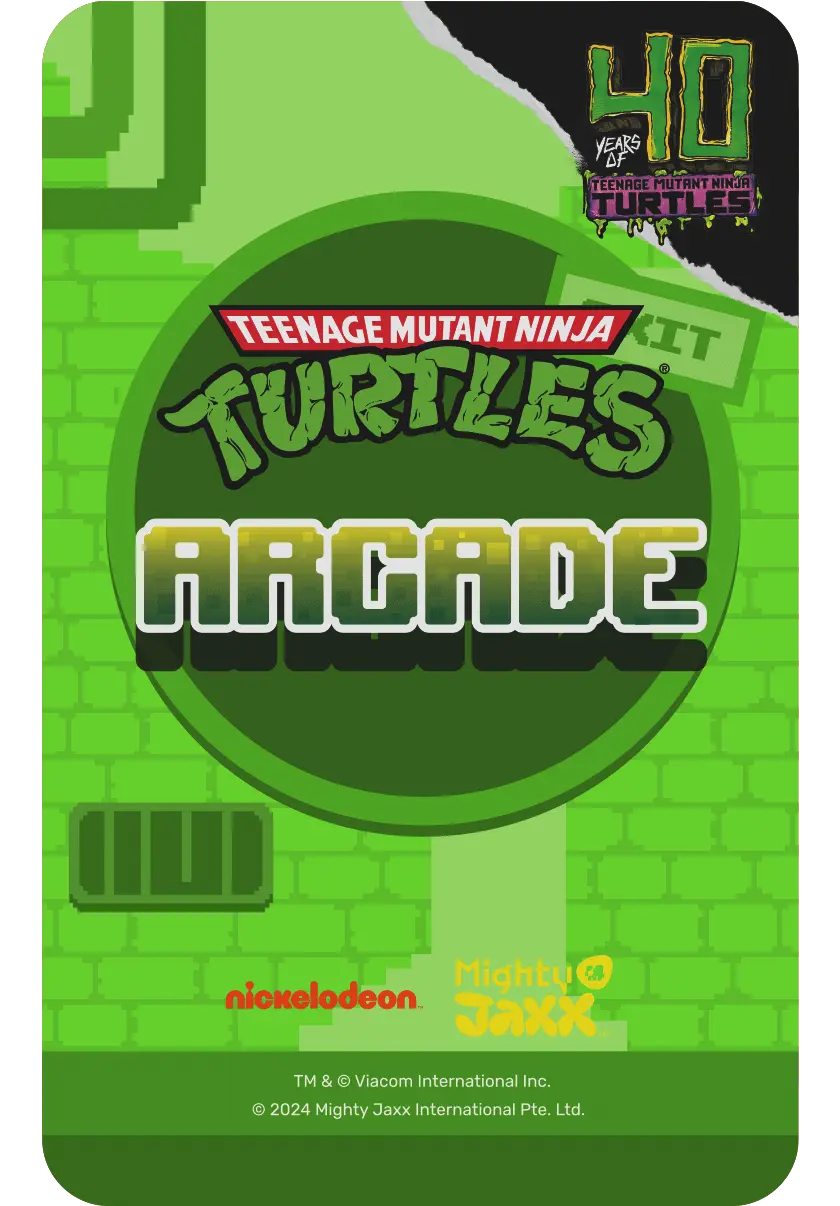 Teenage Mutant Ninja Turtle - Arcade series - Figura Coleccionable / Caja Misteriosa