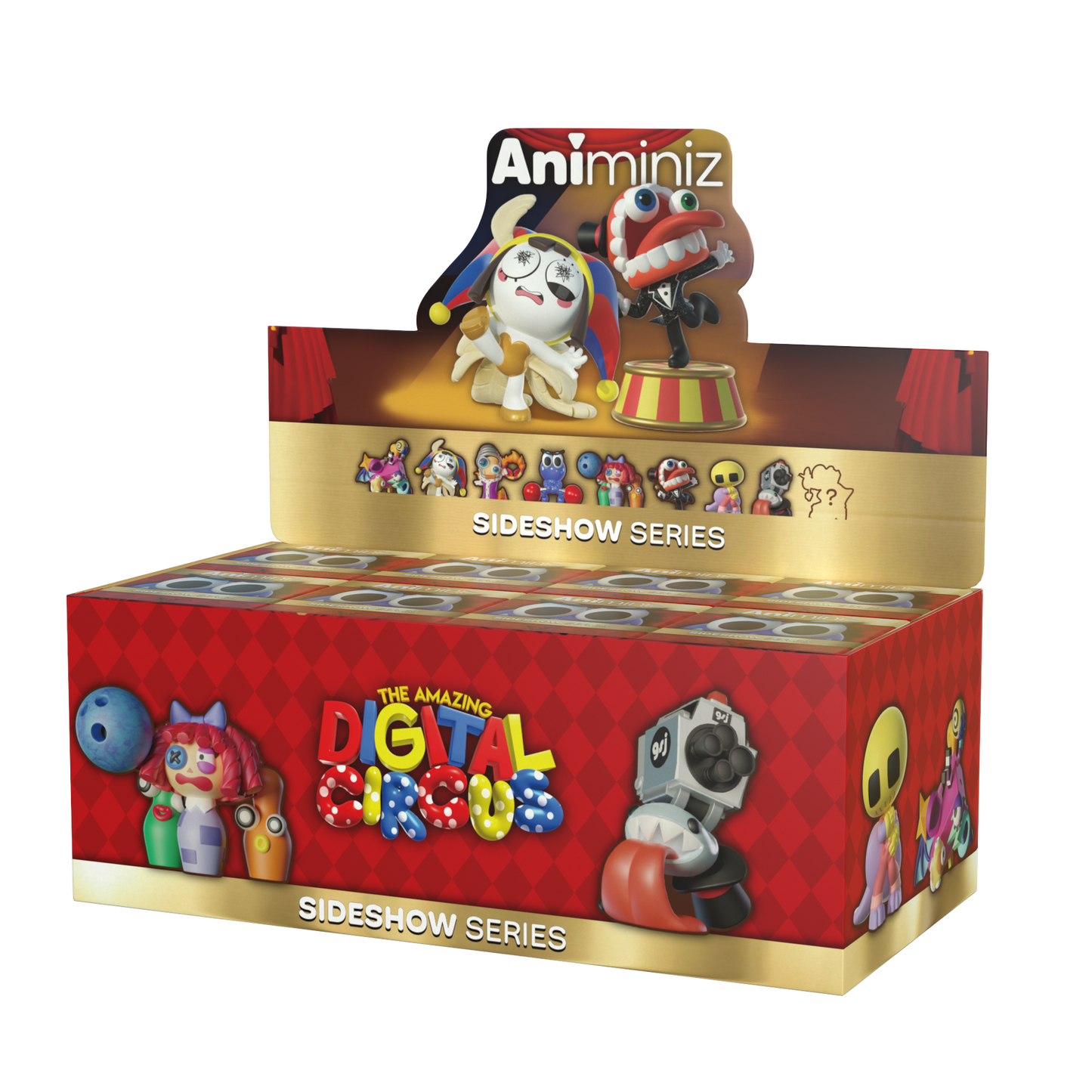 DIGITAL CIRCUS - El asombroso Circo Digital - Side Show Series- Figura Coleccionable / Caja Misteriosa