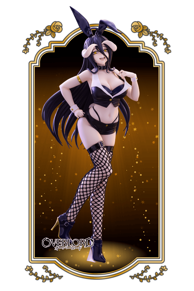 OVERLORD BICUTE BUNNIES FIGURA - ALBEDO - ANOTHER COSTUM