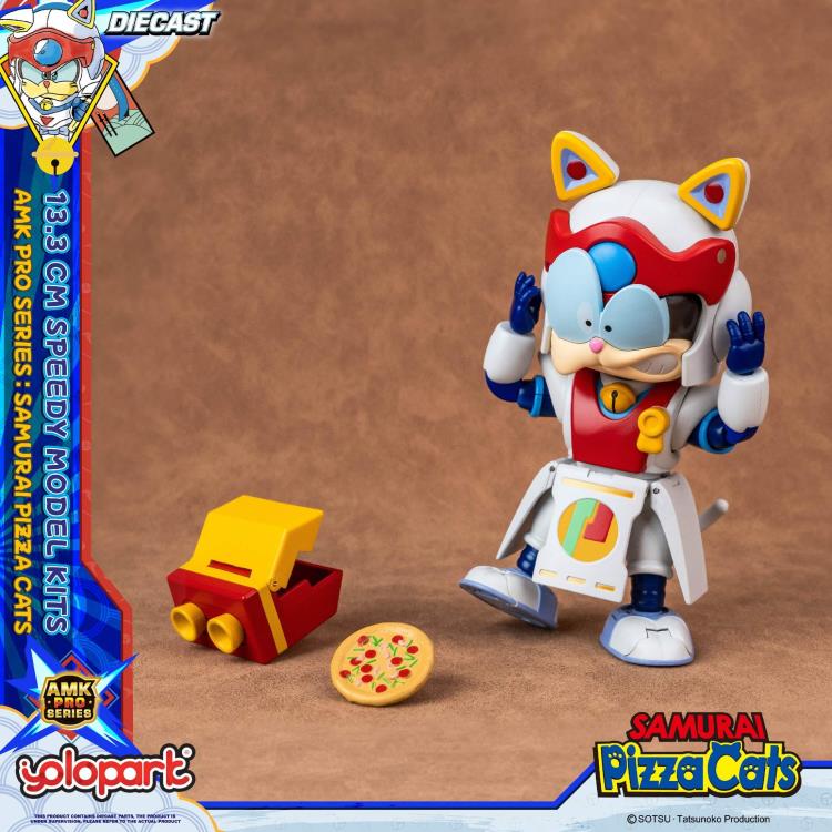 SPEEDY (set doble) (DIECAST) - Samurai Pizza Cats - AMK PRO Series - Model Kit