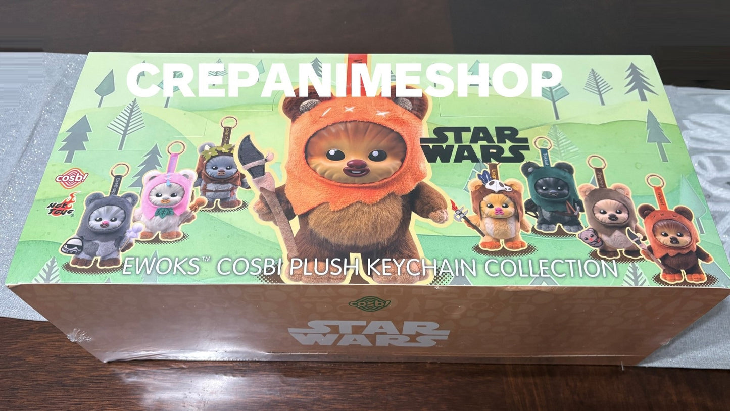 Ewoks Cosbi - Star Wars - Colgante de Peluche / Caja Misteriosa