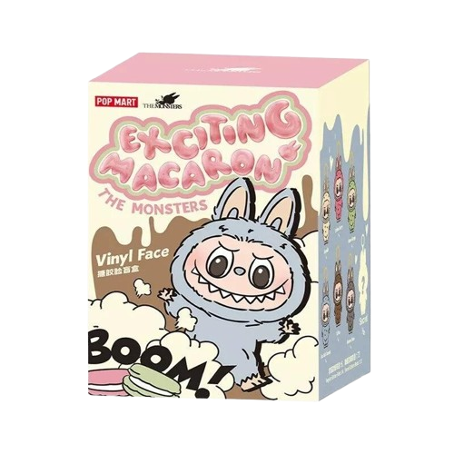 LABUBU THE MONSTERS - Exciting Macaron Serie - Colgante de Peluche / Caja Misteriosa