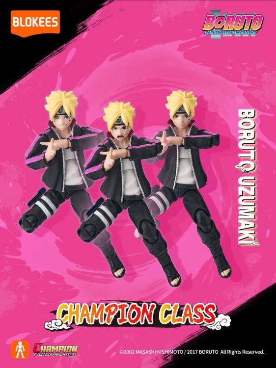 BORUTO UZUMAKI - Boruto: Naruto Next Generations - Champion Class Blokees Serie - Figura Coleccionable / Model Kit