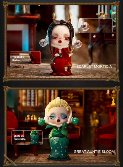 SKULLPANDA × THE ADDAMS FAMILY Series - Figura Coleccionable / Caja Misteriosa