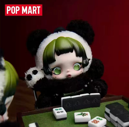 SKULLPANDA - Lazy Panda Serie - Colgante de Peluche Coleccionable