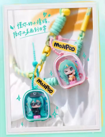 Hatsune Miku - MOJIPOD - Series: Diverse Music Festival - Figura de Colección / Caja Misteriosa