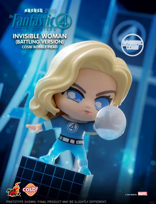 FANTASTIC FOUR / 4 Fantásticos - Cosbi Bobble-Head Collection - Figura Coleccionable / Caja Misteriosa