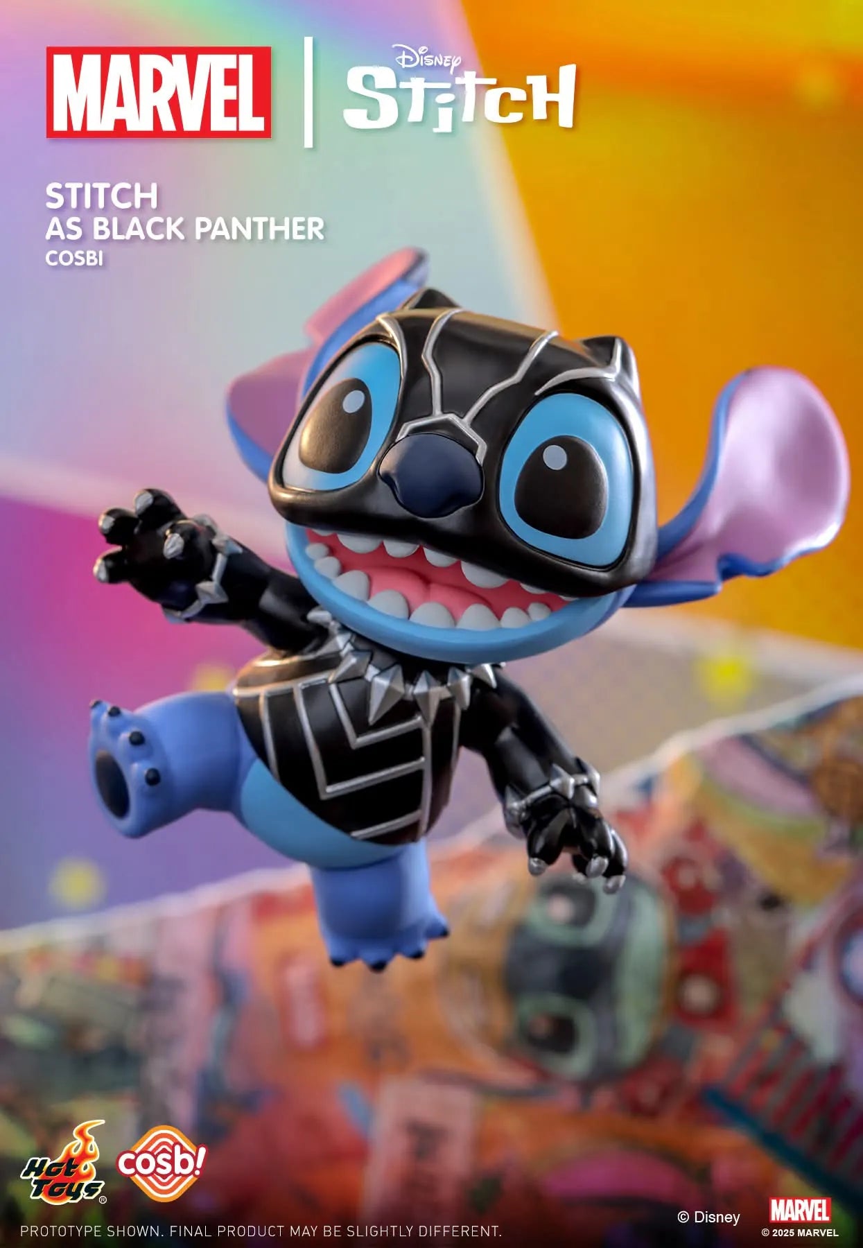 STITCH Disney + Marvel - Cosbi Collection - Figura Coleccionable / Caja Misteriosa