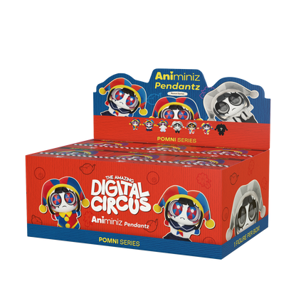 POMMI Series - The Amazing Digital Circus - Pendantz - Colgante de Peluche / Caja Misteriosa