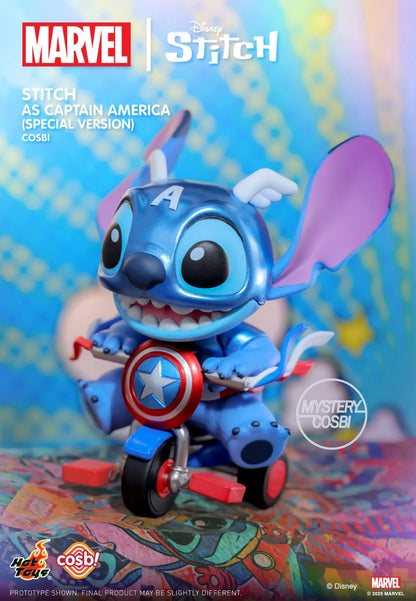 STITCH Disney + Marvel - Cosbi Collection - Figura Coleccionable / Caja Misteriosa