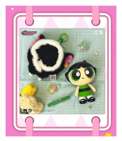 THE POWERPUFF GIRL- Animal Cape Serie - Colgante de Peluche / Caja Misteriosa