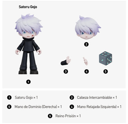 Jujutsu Kaisen - Bloques de Construcción de Escenas - Figura Coleccionable
