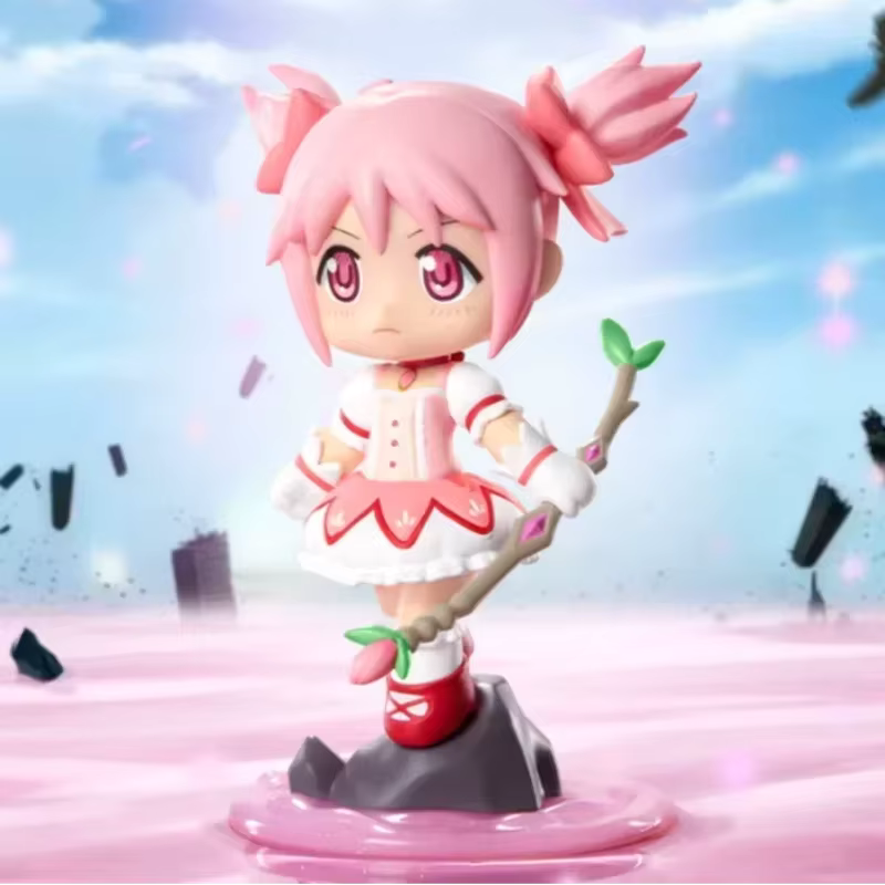 Puella Magi Madoka Magica - Colección"Iconic Scenes" - Colgante llavero / Caja Misteriosa