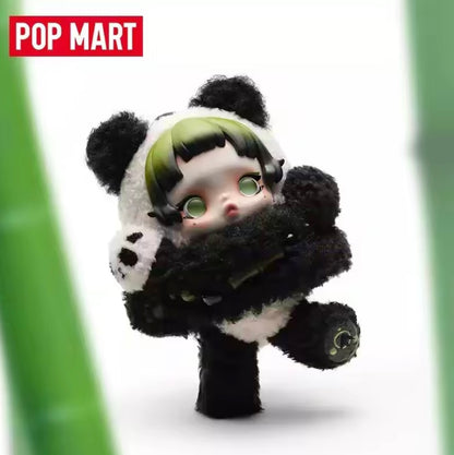 SKULLPANDA - Lazy Panda Serie - Colgante de Peluche Coleccionable