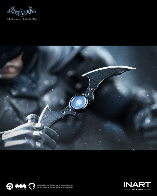 Batman: Arkham Origins - Batman (Battle Damaged Version) 1/12 Complete Model Action Figure - Figura Coleccionable