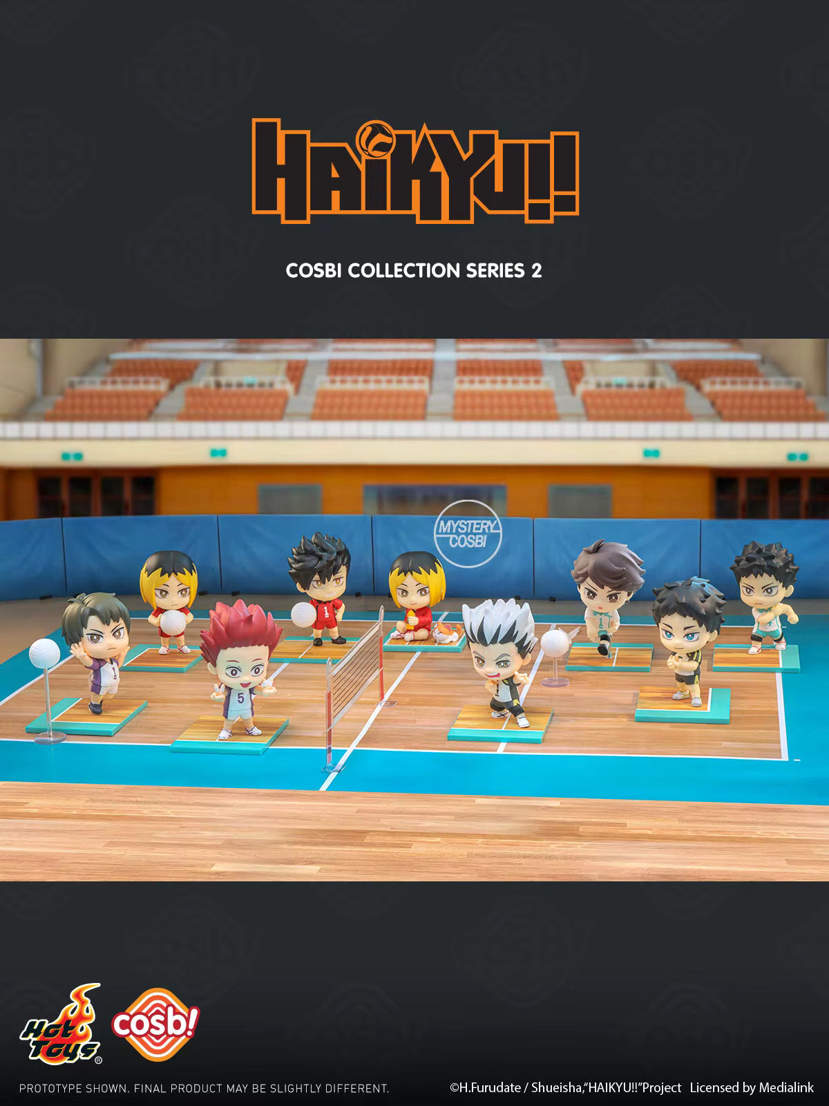 Haikyu - Serie 2 - Cosbi Collection - Figura de Colección / Caja Misteriosa