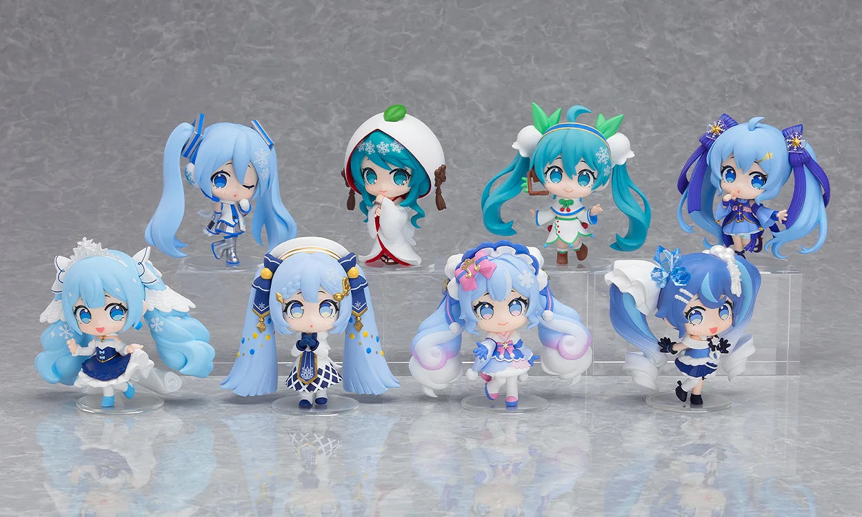 Miku - Snow Miku All Stars Figure Collection Vol. 2- Nendoroid Surprise - Figura Coleccionable / Caja Misteriosa