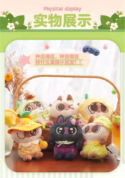 FRUITY AZUKISAN - Strawberry Serie - Colgante de Peluche / Caja Misteriosa (PEDIDO)