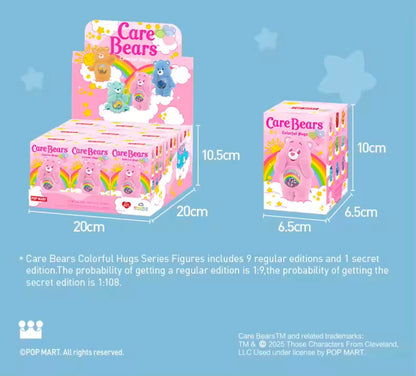 CARE BEARS - Colorful Hugs Serie - Figura Coleccionable / Caja Misteriosa