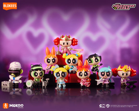 Powerpuff Girls Mokoo 01 Cute Beats 6 in 1   -Blokees
