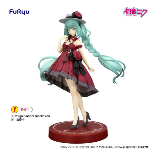 HATSUNE MIKU TRIO-TRY-IT FIGURE OUTING DRESS RED