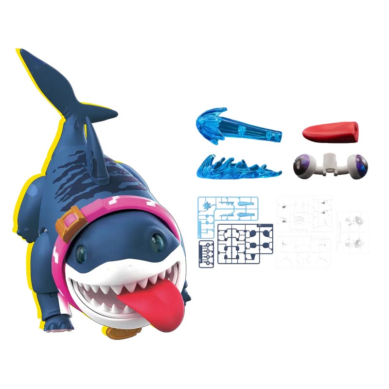 Jeff-the Land Shark- Marvel Rivals- Champion Class 12 - Figura Coleccionable