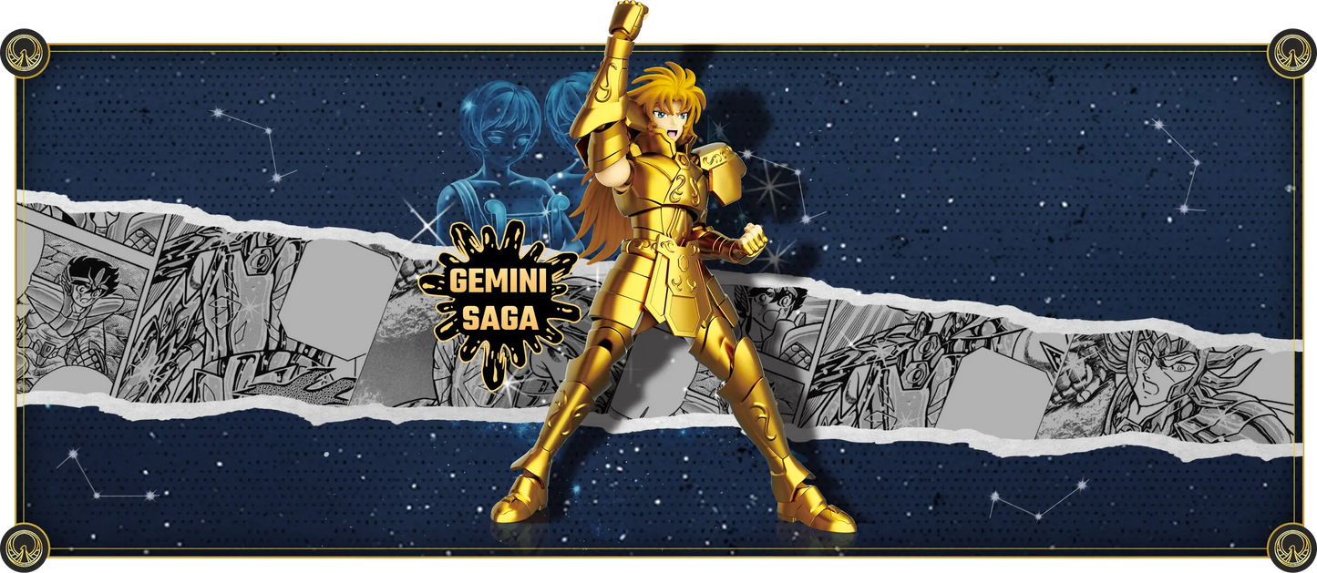 Gemini Saga - Saint Seiya Champion Class 13 - Figura Coleccionable / Model Kit