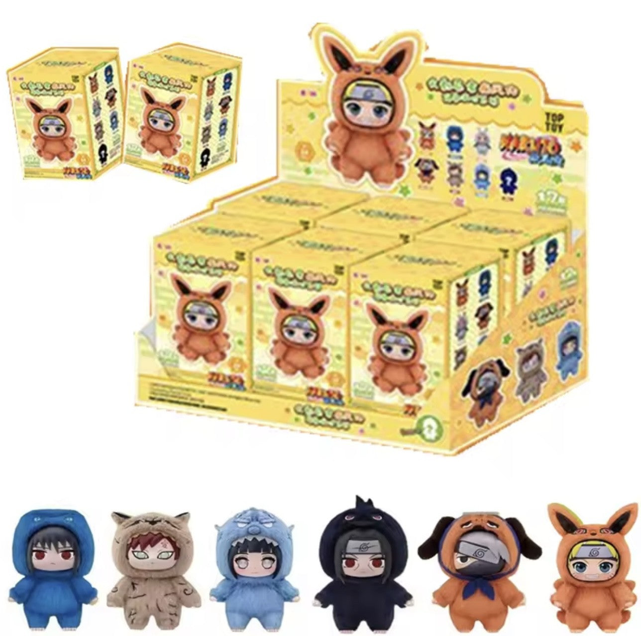 NARUTO Shippuden - Cute Beast Party Serie - Peluche Coleccionable / Caja Misteriosa (PEDIDO)