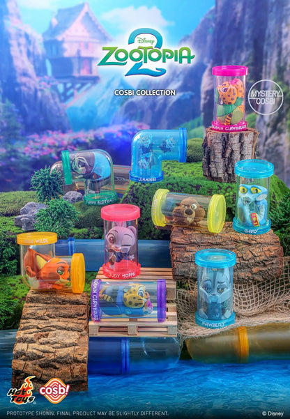 ZOOTOPIA 2 (tubos interconectables) - Hot Toys Cosbi Collection - Figura Coleccionable / Caja Misteriosa