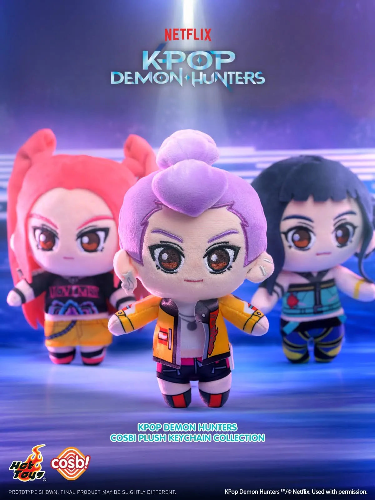 KPOP DEMON HUNTERS - Hot Toys Cosbi Plush - Colgante de Peluche / Caja Misteriosa