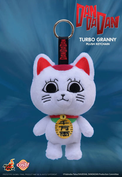 HOT TOYS TURBO GRANNY - Dan Da Dan - Cosbi Plush Keychain Collection - Colgante de Peluche / Caja Misteriosa (resurtido)