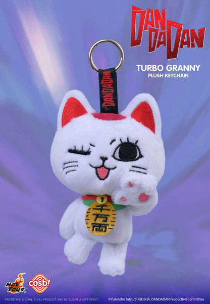 HOT TOYS TURBO GRANNY - Dan Da Dan - Cosbi Plush Keychain Collection - Colgante de Peluche / Caja Misteriosa (resurtido)