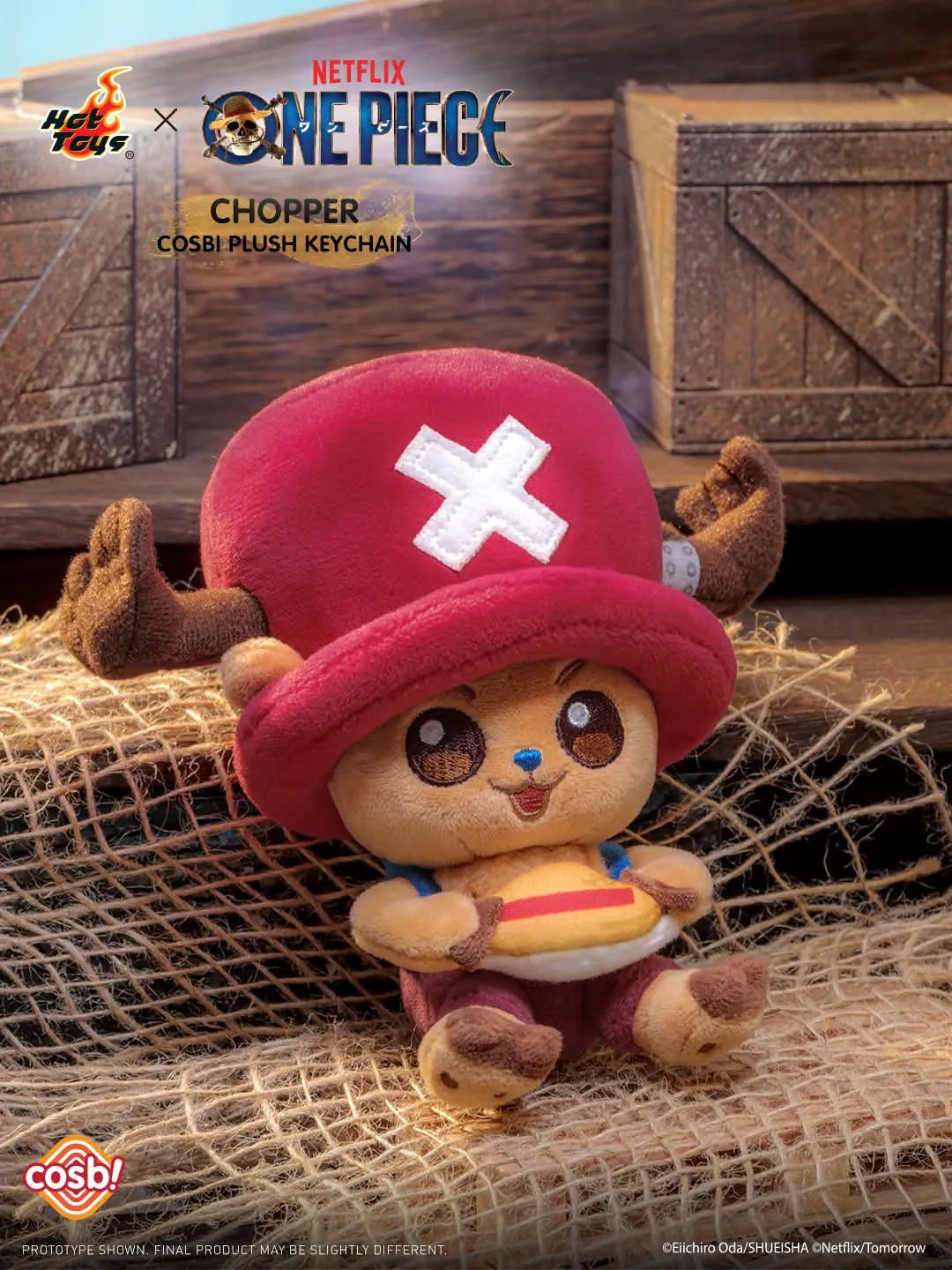 CHOPPER - Netflix One Piece - Cosbi Collection - Peluche Coleccionable / Caja Misteriosa