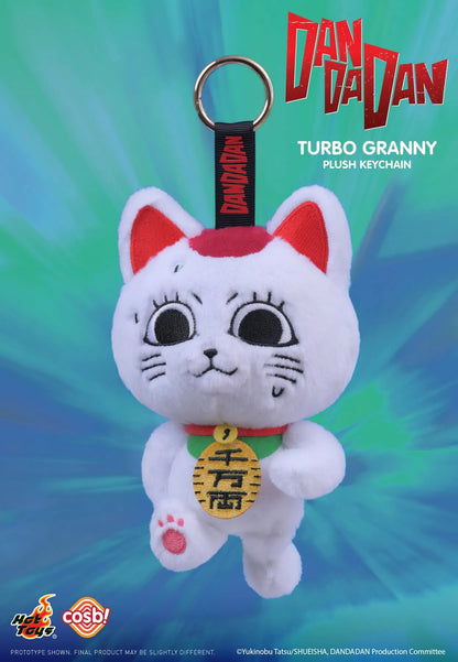 HOT TOYS TURBO GRANNY - Dan Da Dan - Cosbi Plush Keychain Collection - Colgante de Peluche / Caja Misteriosa (resurtido)