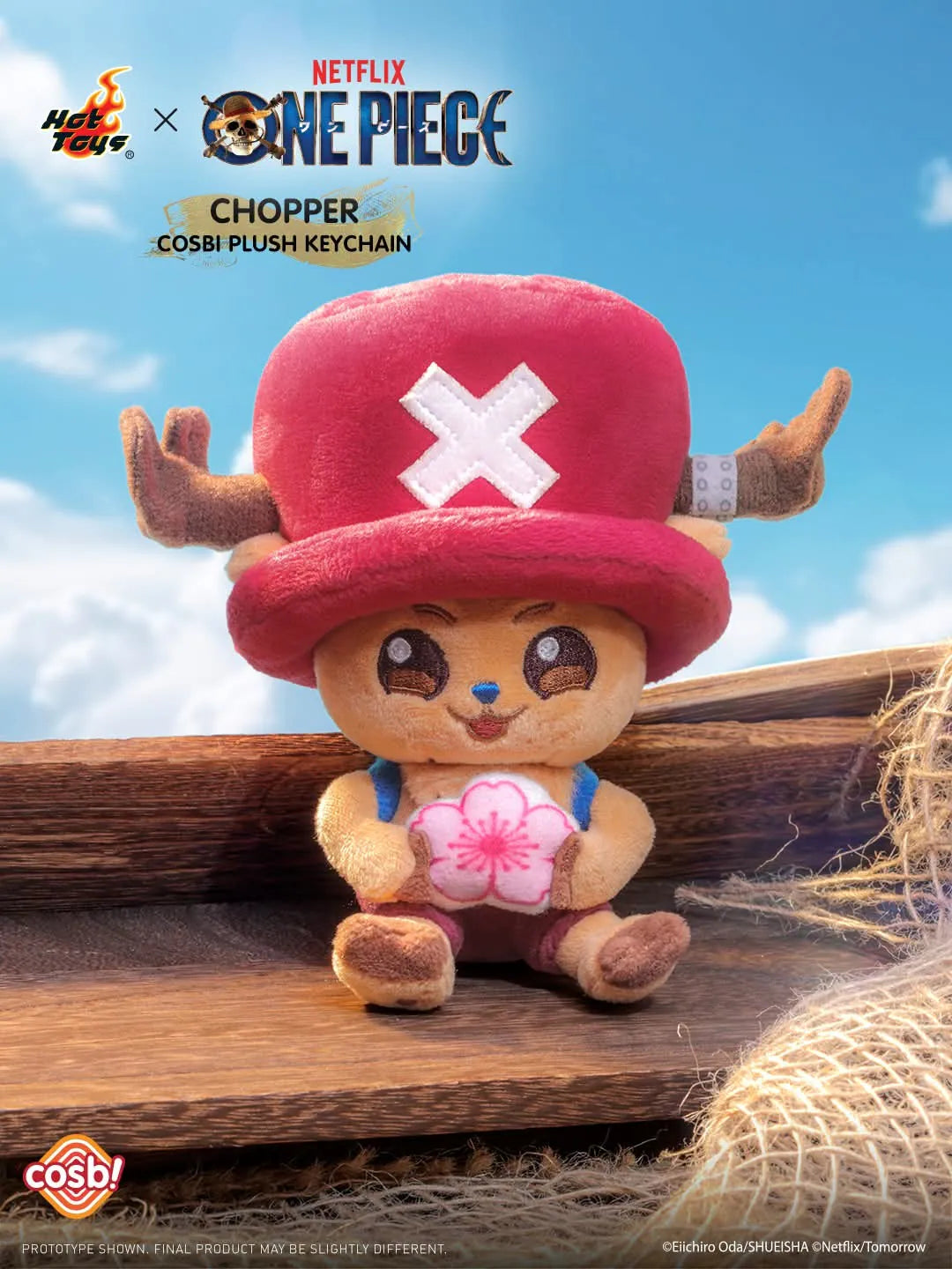 CHOPPER - Netflix One Piece - Cosbi Collection - Peluche Coleccionable / Caja Misteriosa