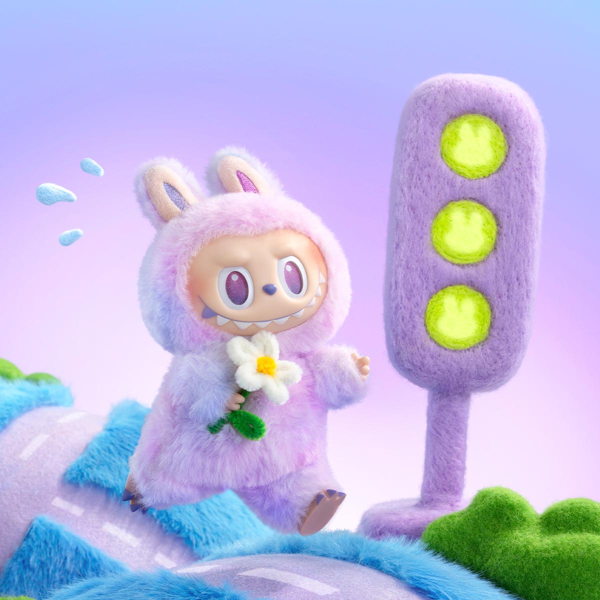 LABUBU THE MONSTERS - Big into Energy Serie - Colgante de Peluche / Caja Misteriosa