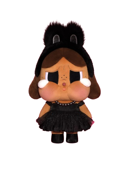 CRYBABY (Black) - Shiny Shiny Plush Doll Serie - Peluche Coleccionable