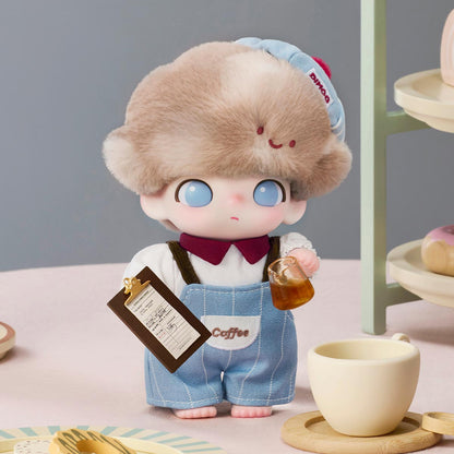 DIMOO World - Crush on Coffee Serie - Colgante de Peluche Coleccionable