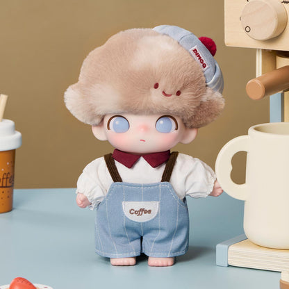 DIMOO World - Crush on Coffee Serie - Colgante de Peluche Coleccionable