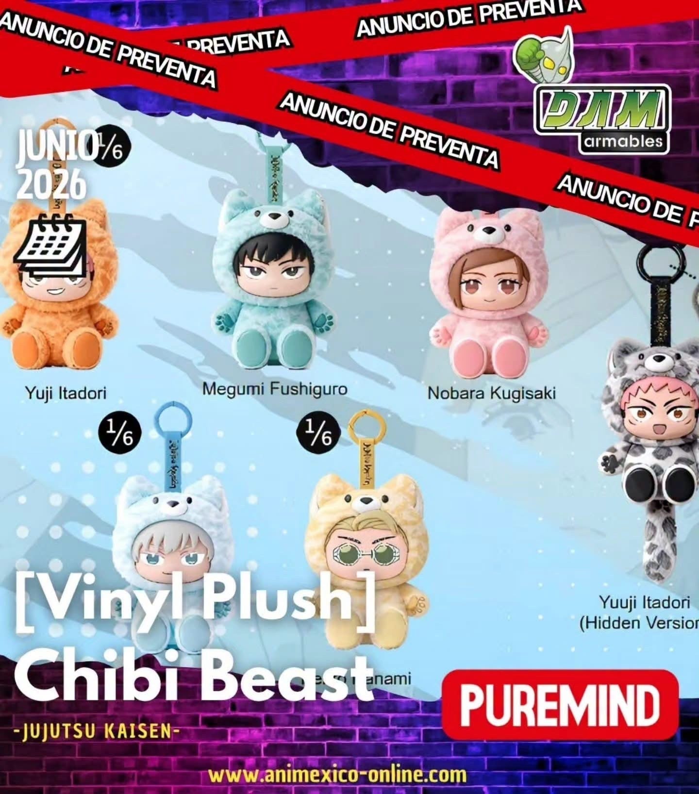 Jujutsu Kaisen - Chibi Beast - Vinyl Plush - Puremind