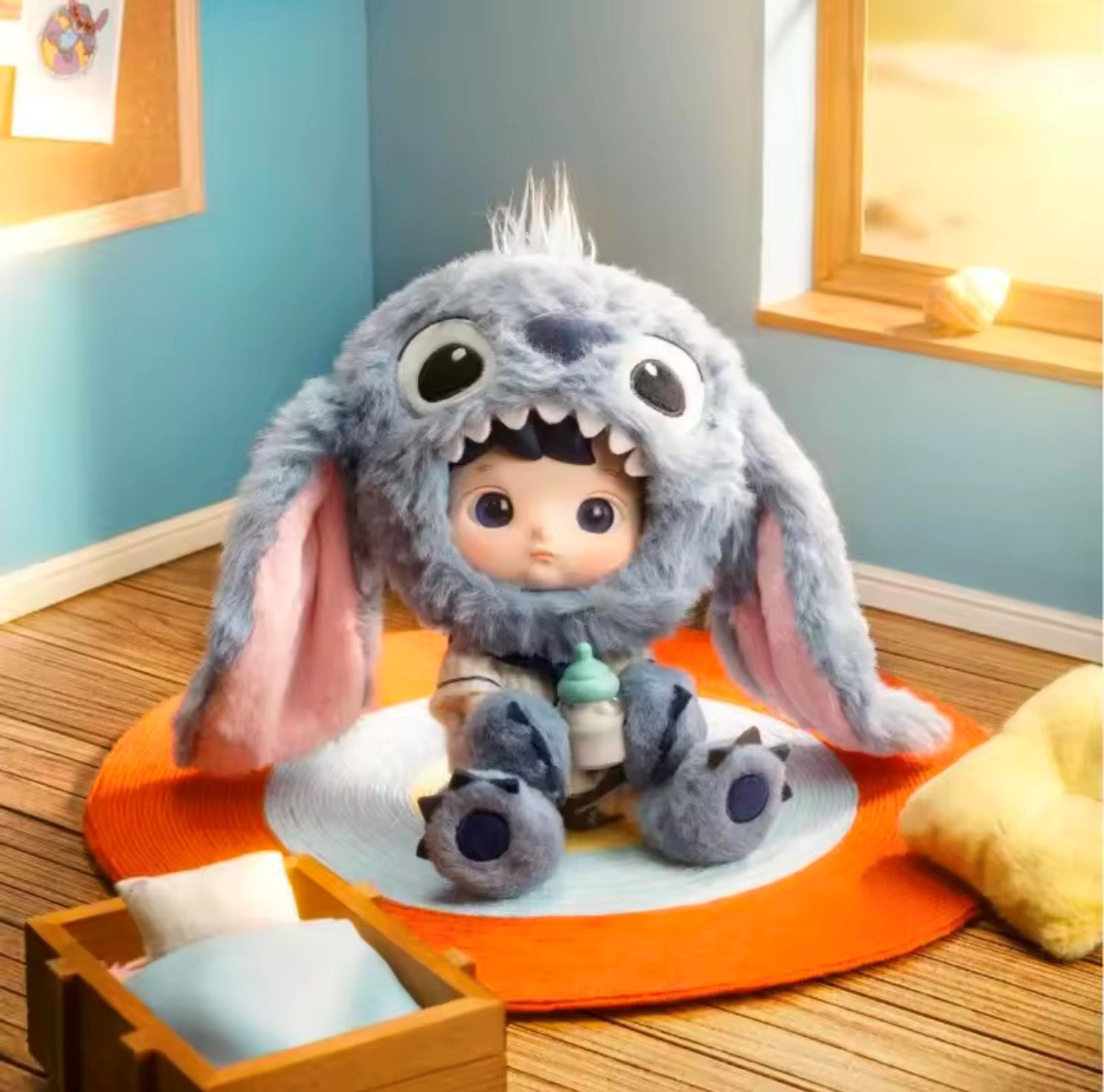 HACIPUPU STITCH - Vinyl Plush Doll Serie - Figura Coleccionable / Peluche