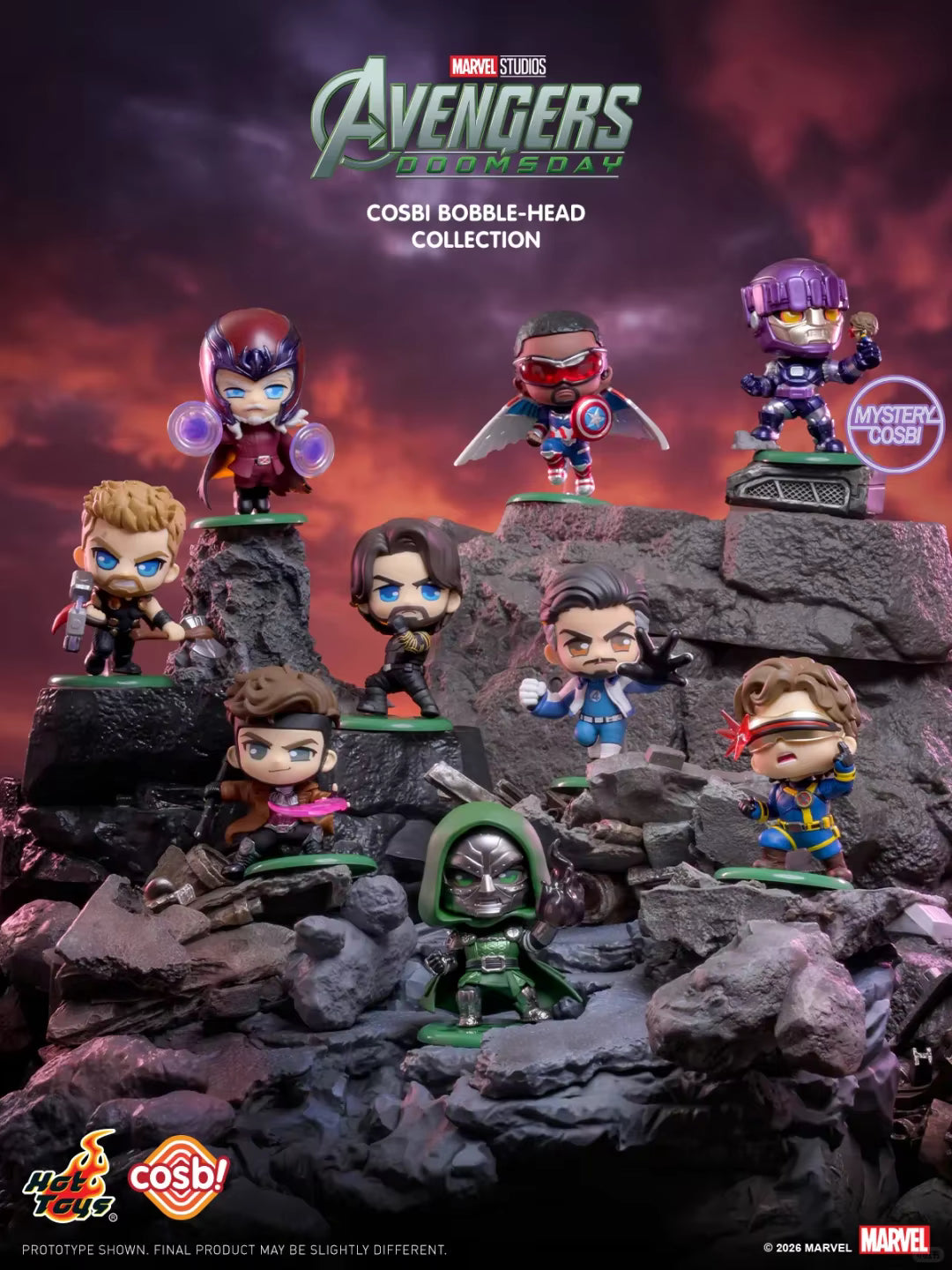 Avenger: Doomsday - Cosbi Collection - Figura de Colección / Caja Misteriosa