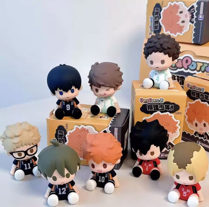 Haikyu - Sitting Mini - Figura de Colección / Caja Misteriosa